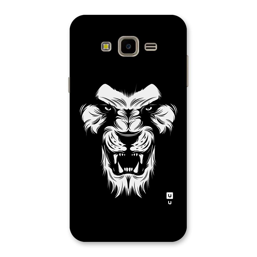 Fierce Lion Digital Art Back Case for Galaxy J7 Nxt
