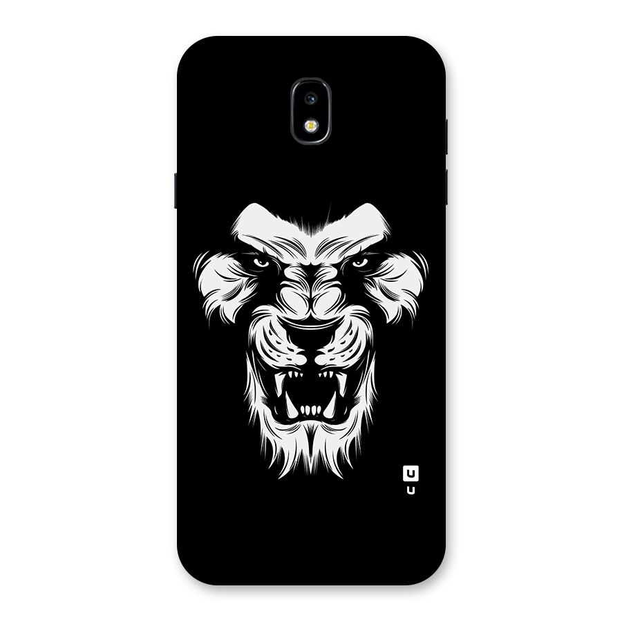 Fierce Lion Digital Art Back Case for Galaxy J7 Pro