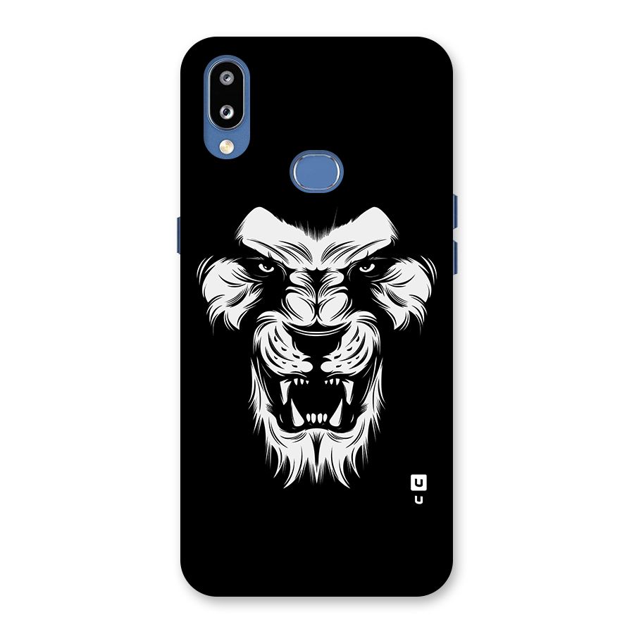 Fierce Lion Digital Art Back Case for Galaxy M01s
