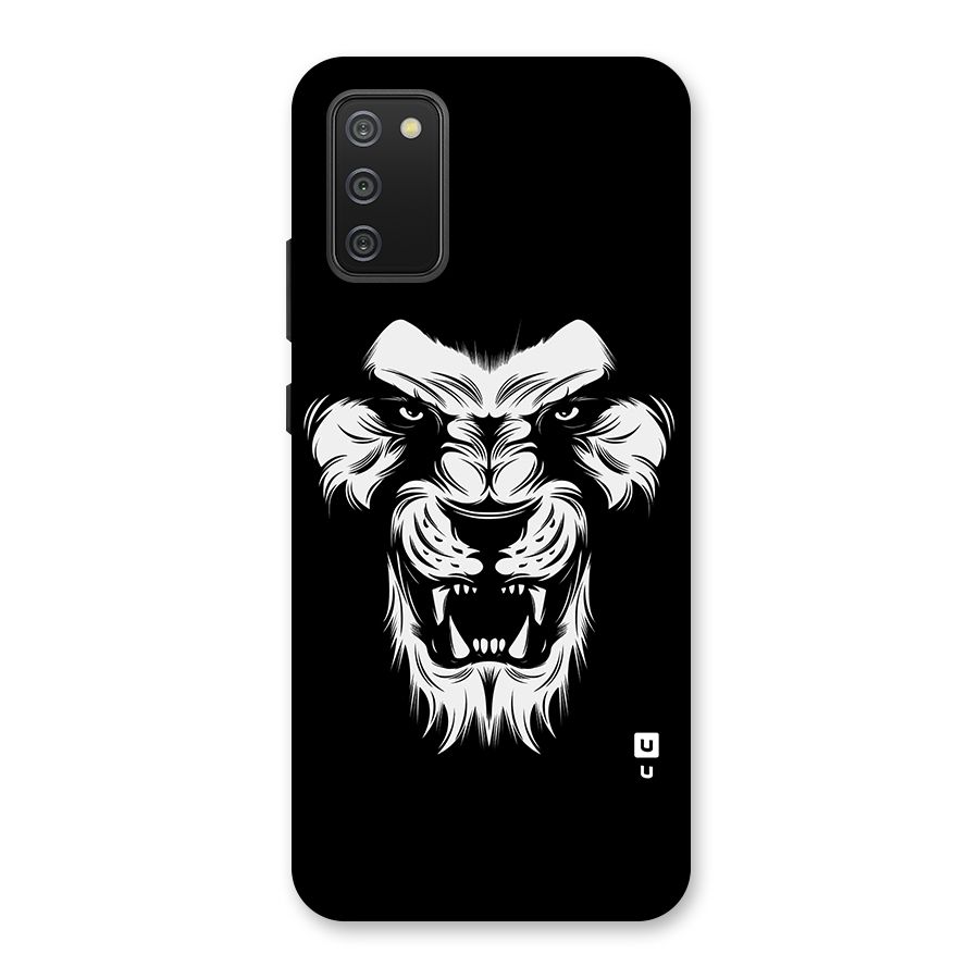 Fierce Lion Digital Art Back Case for Galaxy M02s