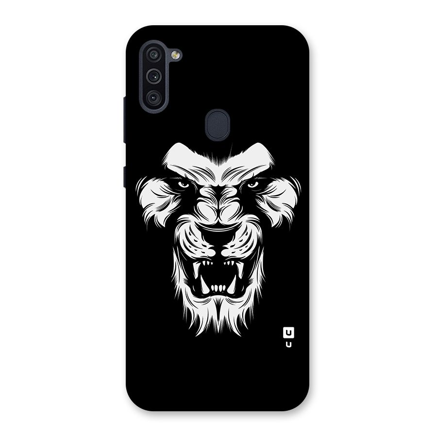 Fierce Lion Digital Art Back Case for Galaxy M11