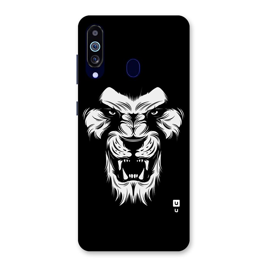Fierce Lion Digital Art Back Case for Galaxy M40