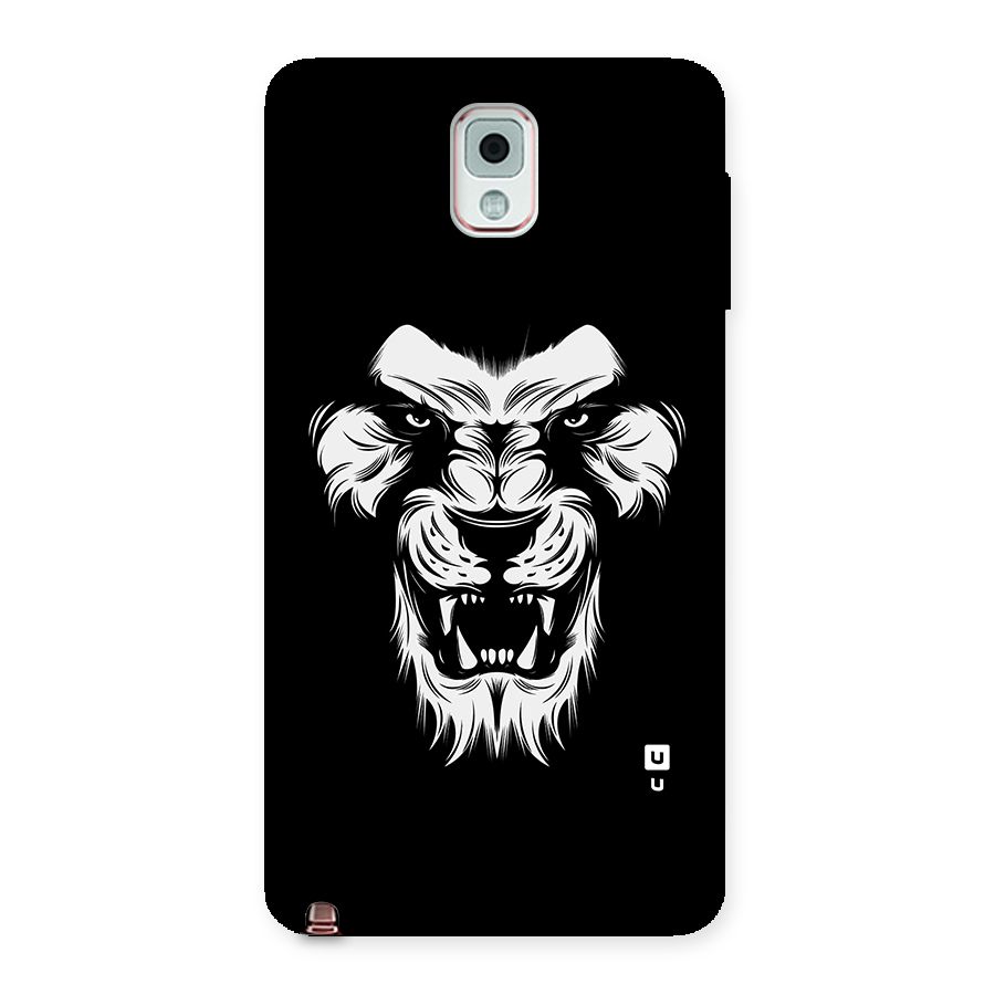 Fierce Lion Digital Art Back Case for Galaxy Note 3