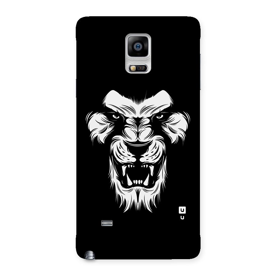 Fierce Lion Digital Art Back Case for Galaxy Note 4