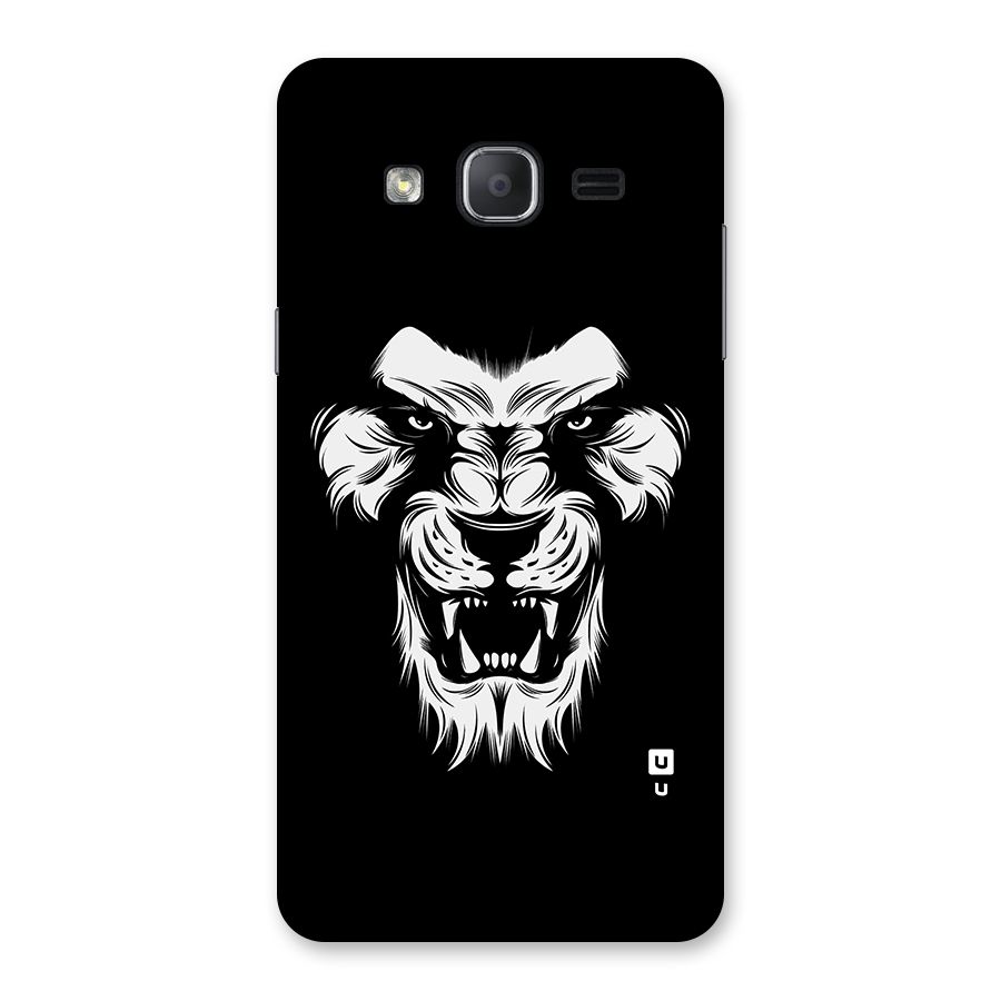 Fierce Lion Digital Art Back Case for Galaxy On7 2015