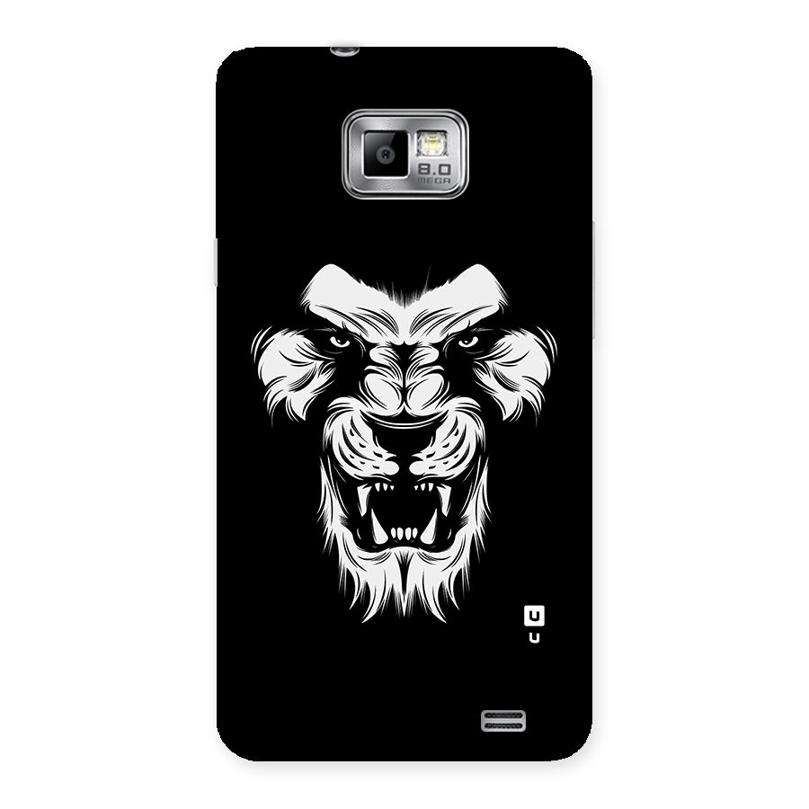 Fierce Lion Digital Art Back Case for Galaxy S2
