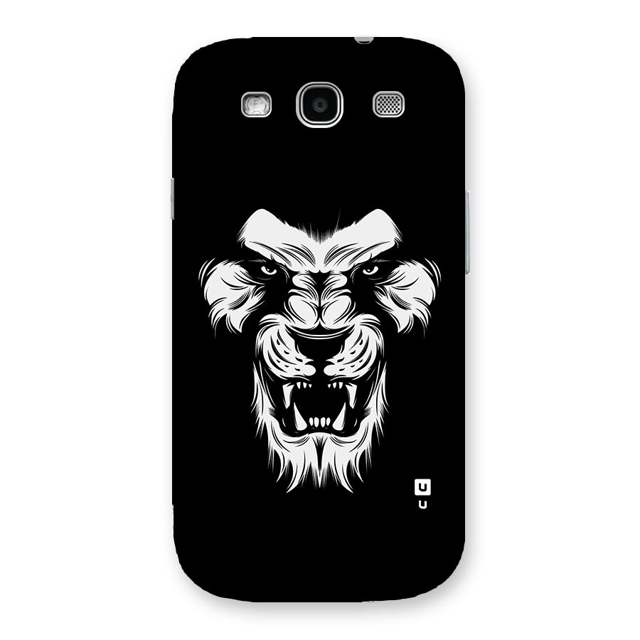 Fierce Lion Digital Art Back Case for Galaxy S3