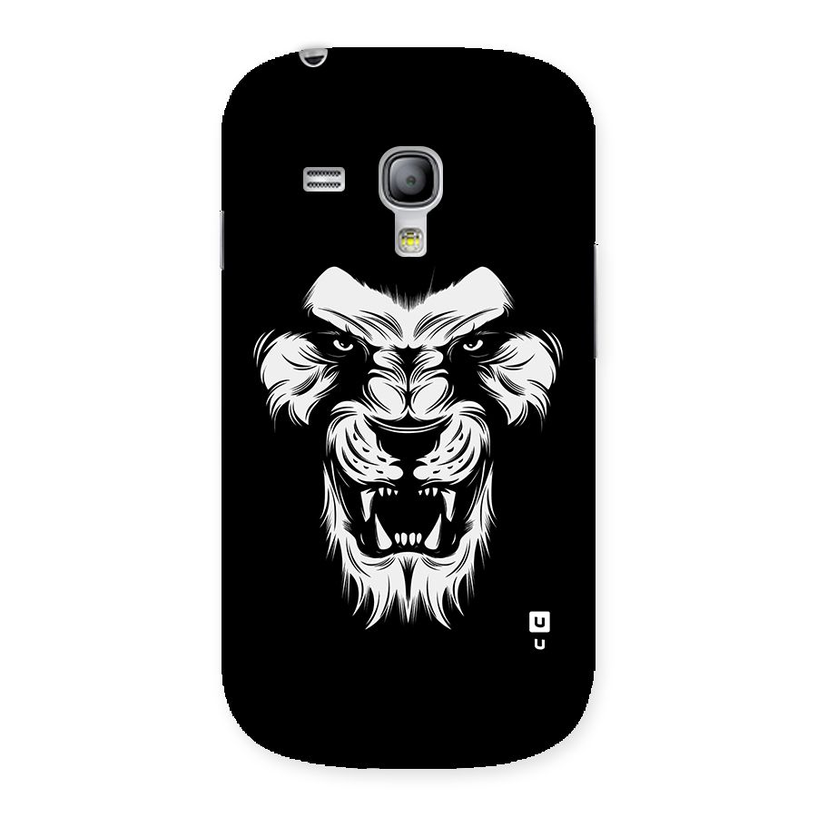 Fierce Lion Digital Art Back Case for Galaxy S3 Mini