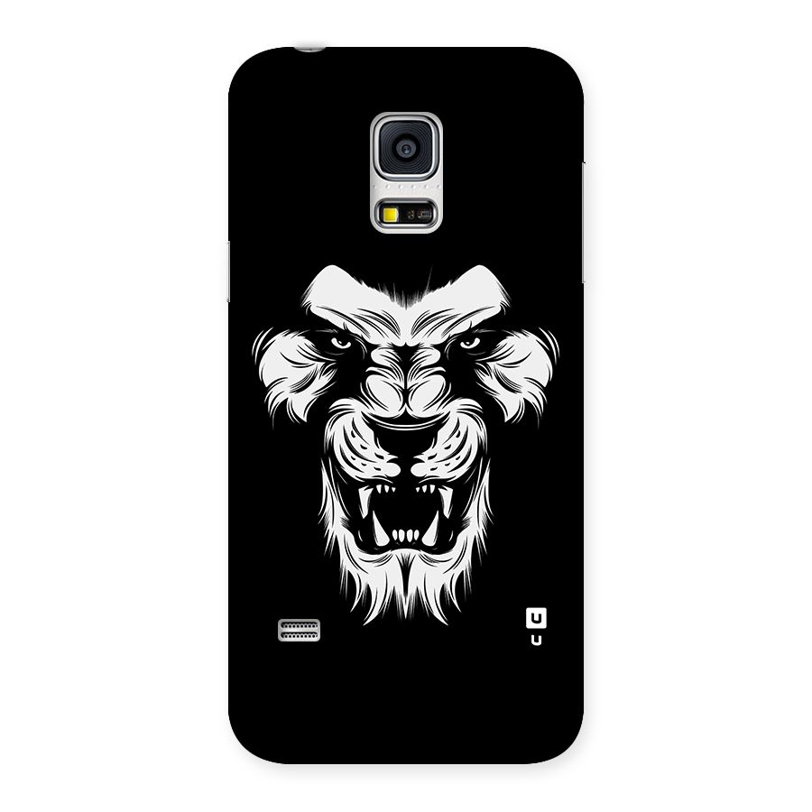 Fierce Lion Digital Art Back Case for Galaxy S5 Mini