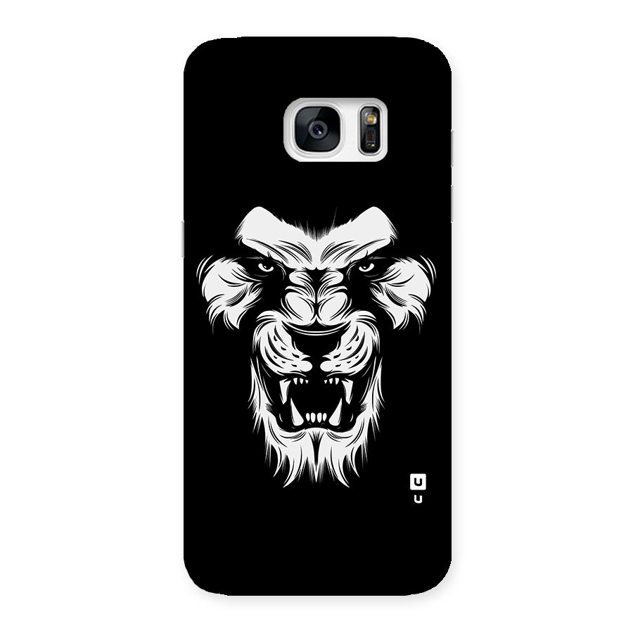 Fierce Lion Digital Art Back Case for Galaxy S7 Edge