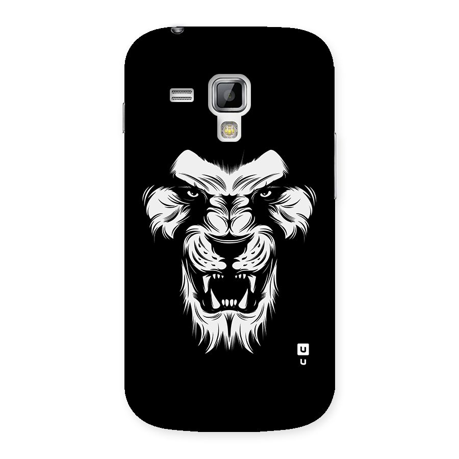 Fierce Lion Digital Art Back Case for Galaxy S Duos