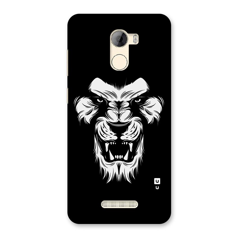 Fierce Lion Digital Art Back Case for Gionee A1 LIte
