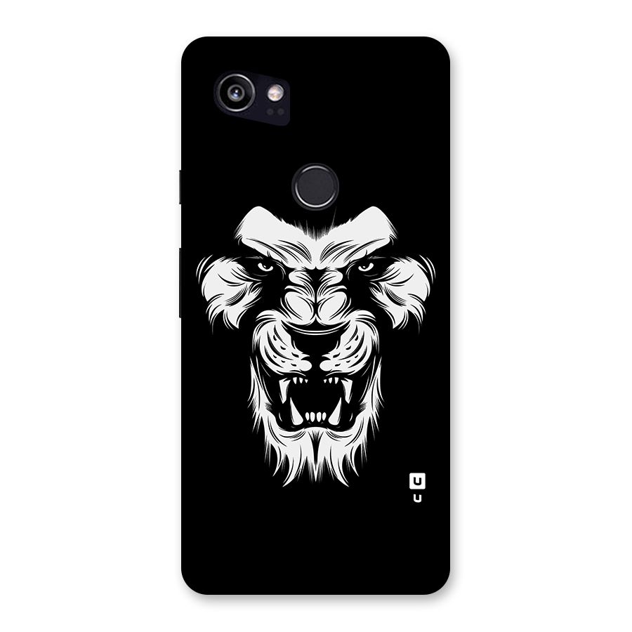 Fierce Lion Digital Art Back Case for Google Pixel 2 XL