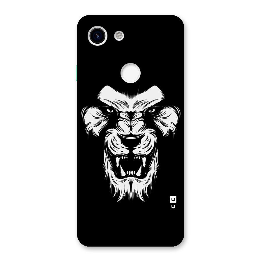 Fierce Lion Digital Art Back Case for Google Pixel 3