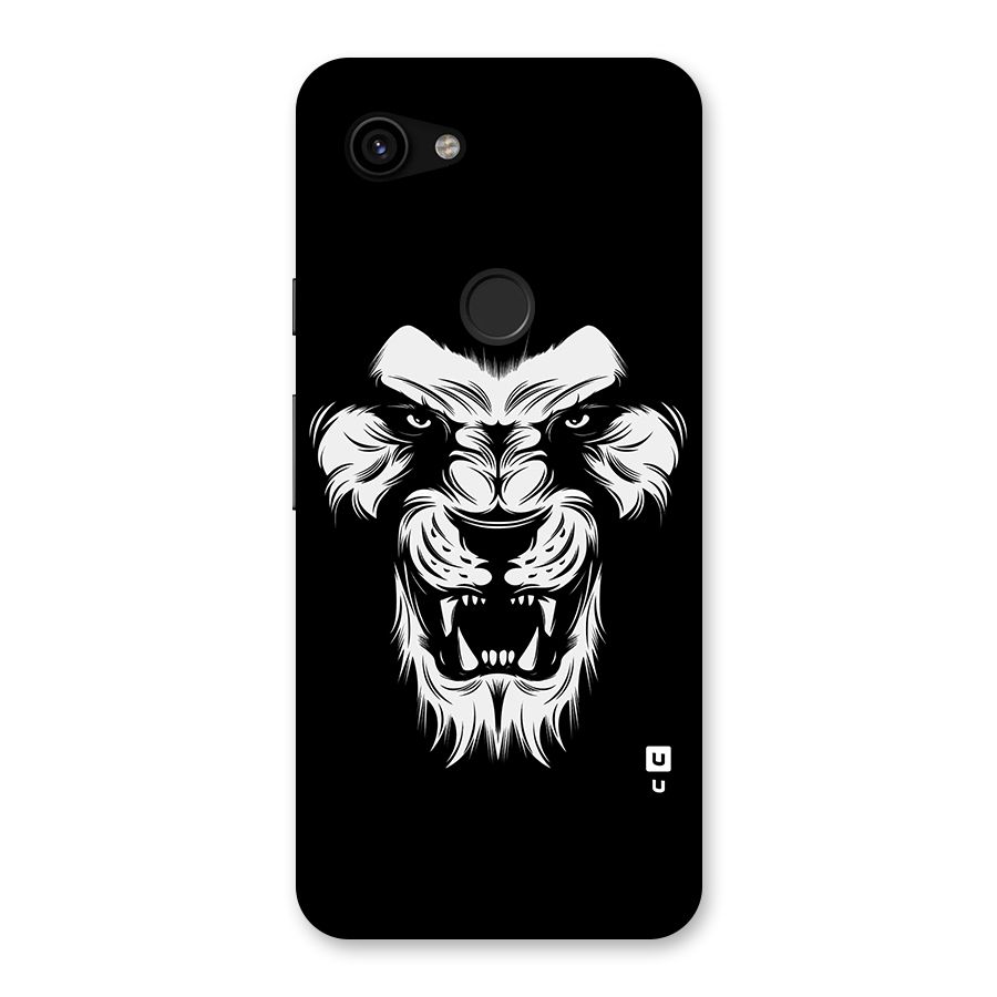Fierce Lion Digital Art Back Case for Google Pixel 3a