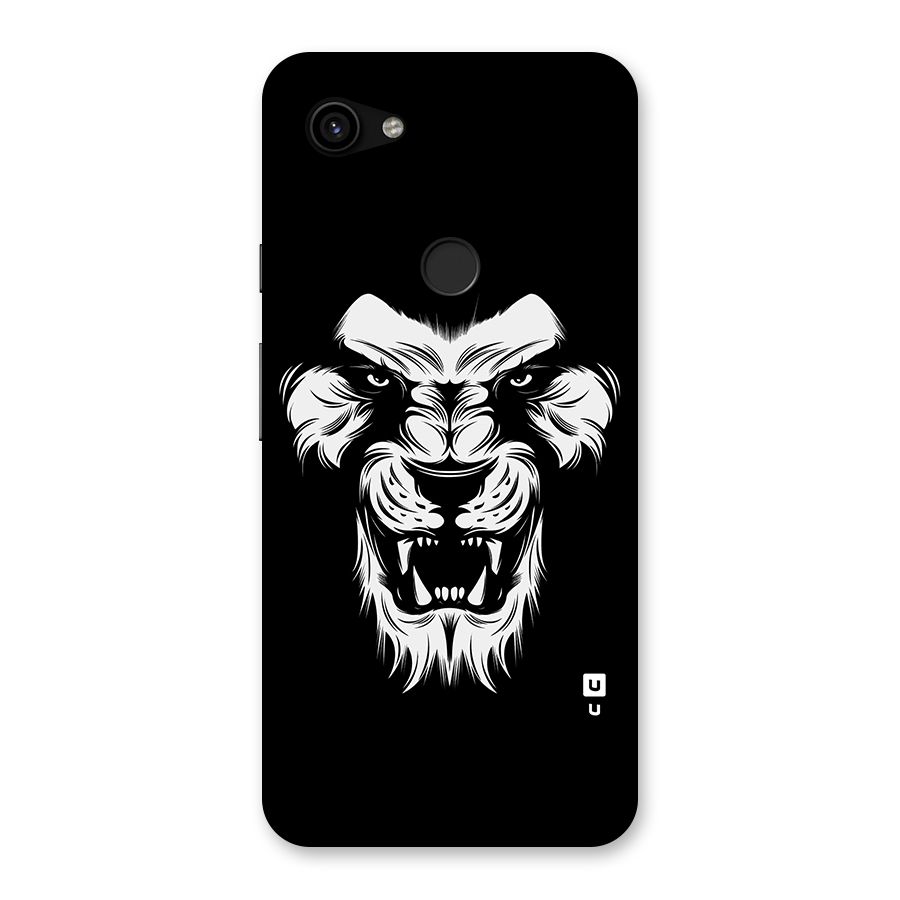 Fierce Lion Digital Art Back Case for Google Pixel 3a XL
