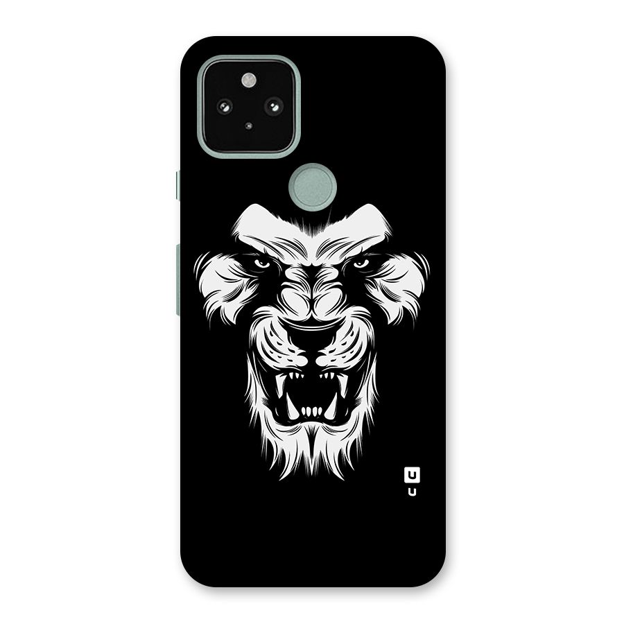 Fierce Lion Digital Art Back Case for Google Pixel 5