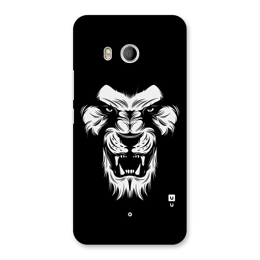 Fierce Lion Digital Art Back Case for HTC U11