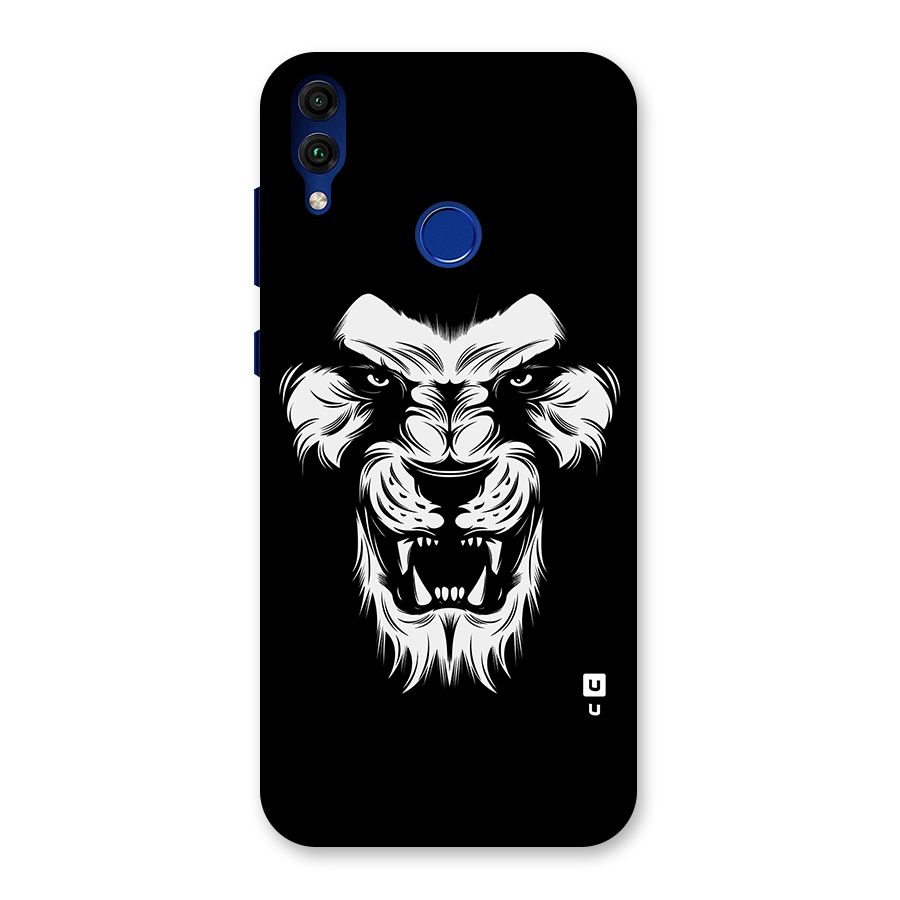 Fierce Lion Digital Art Back Case for Honor 8C