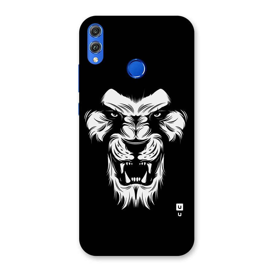 Fierce Lion Digital Art Back Case for Honor 8X