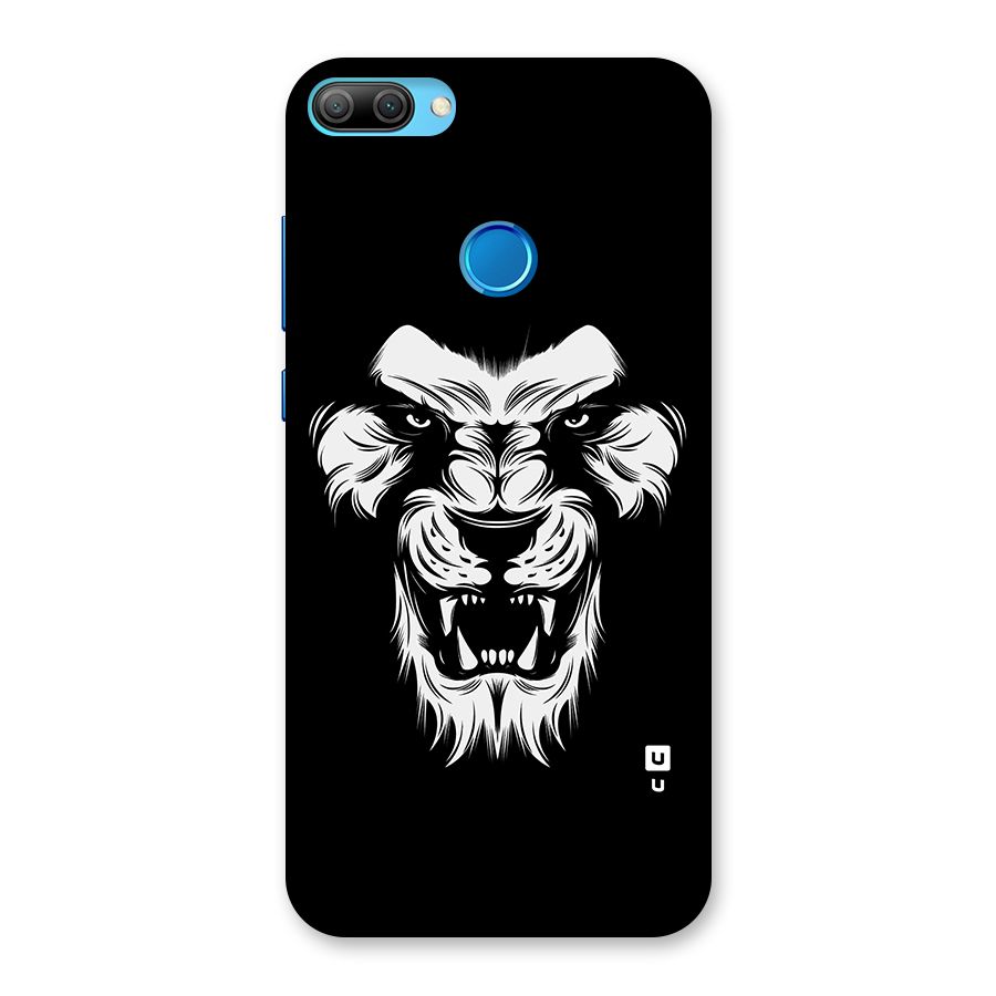 Fierce Lion Digital Art Back Case for Honor 9N
