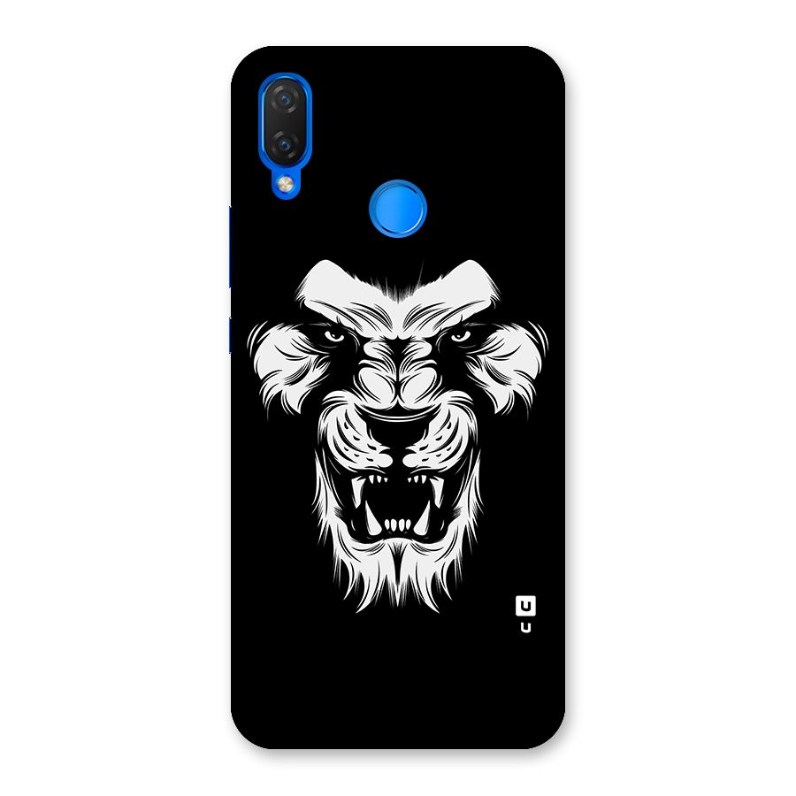 Fierce Lion Digital Art Back Case for Huawei P Smart+