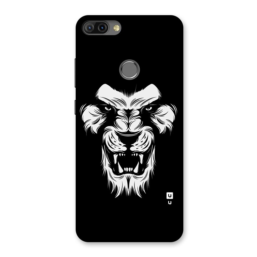 Fierce Lion Digital Art Back Case for Infinix Hot 6 Pro