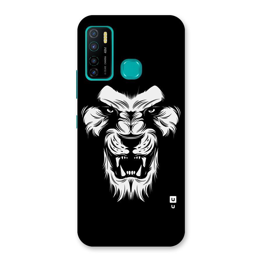 Fierce Lion Digital Art Back Case for Infinix Hot 9 Pro