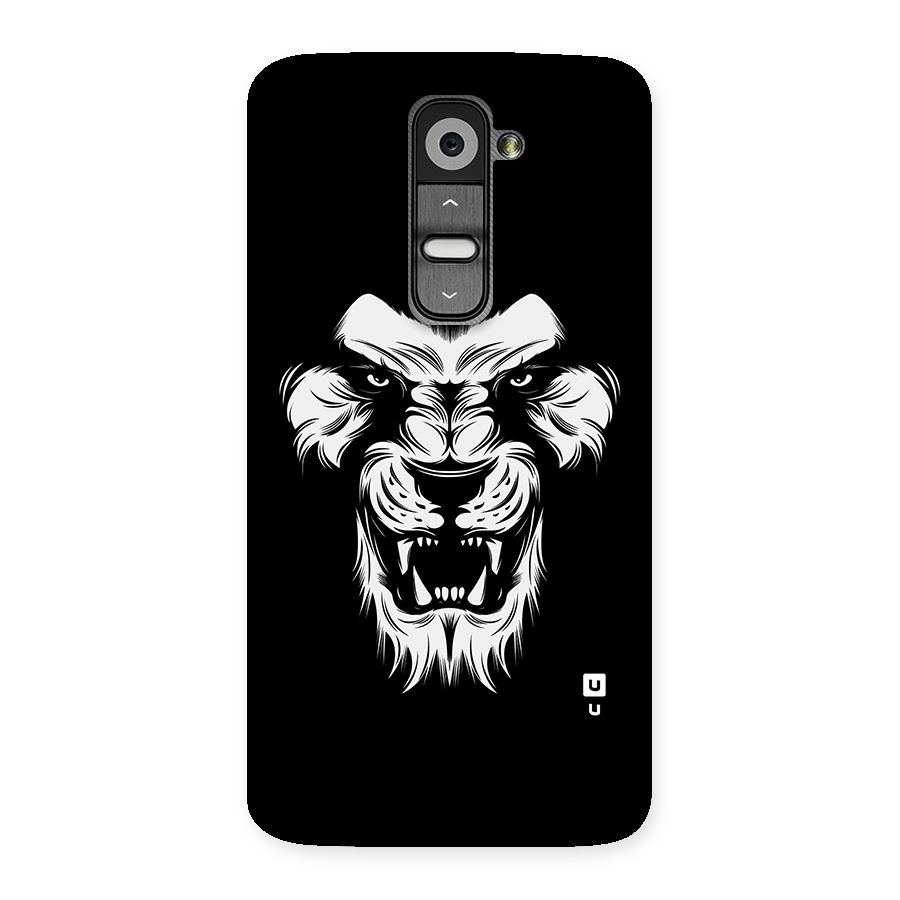 Fierce Lion Digital Art Back Case for LG G2