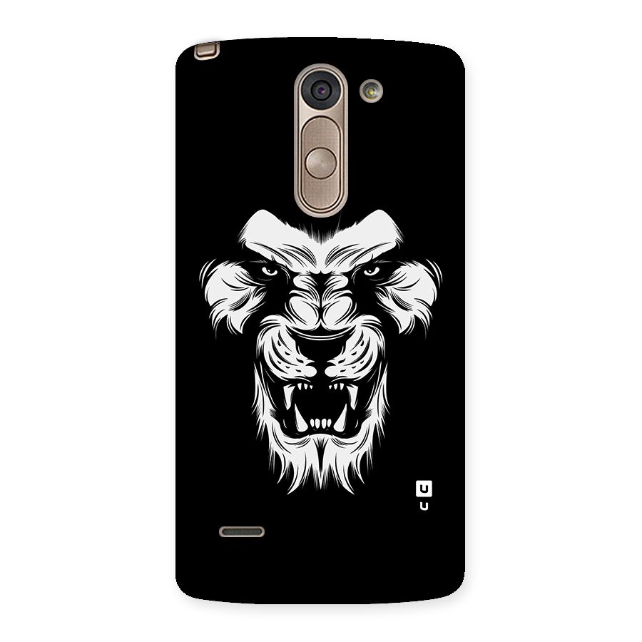 Fierce Lion Digital Art Back Case for LG G3 Stylus