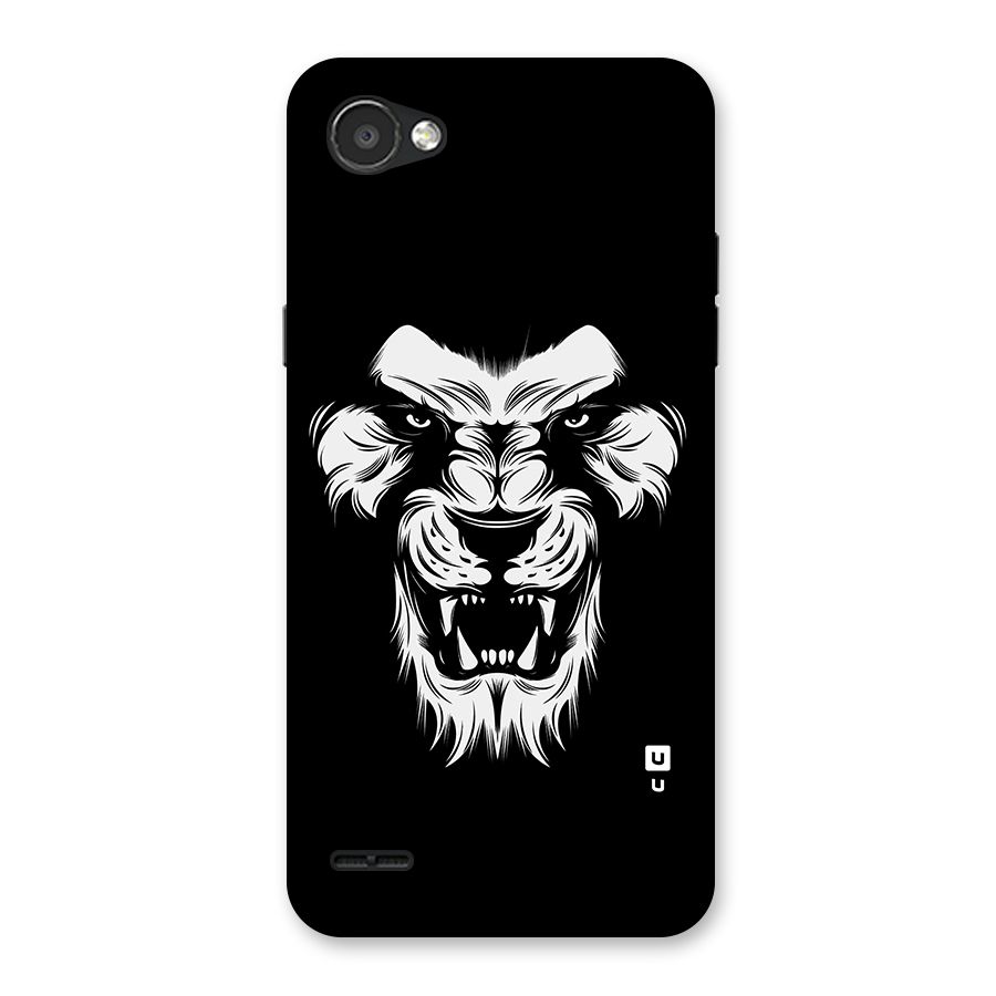 Fierce Lion Digital Art Back Case for LG Q6