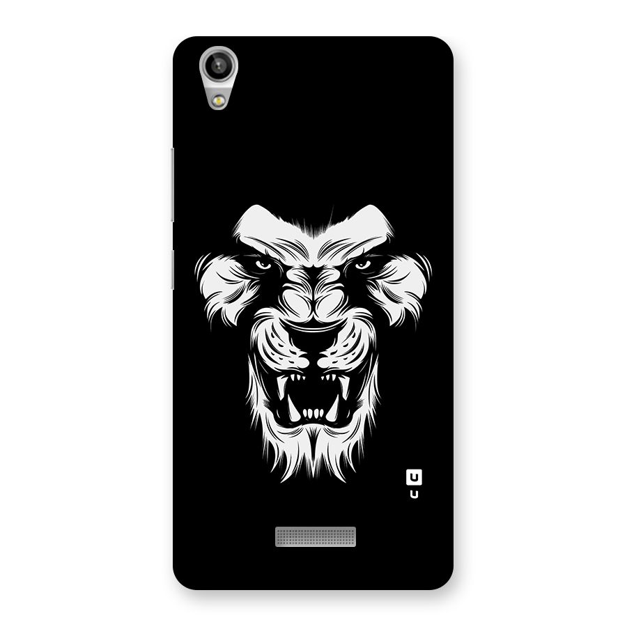 Fierce Lion Digital Art Back Case for Lava-Pixel-V1
