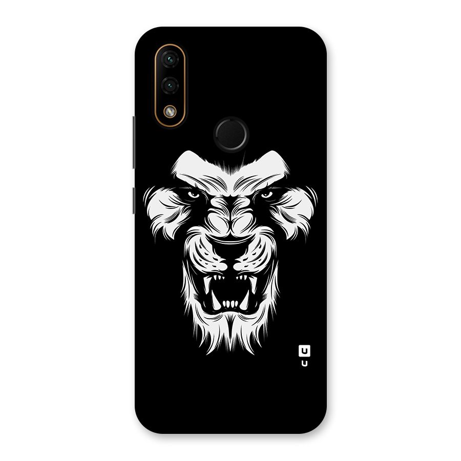 Fierce Lion Digital Art Back Case for Lenovo A6 Note