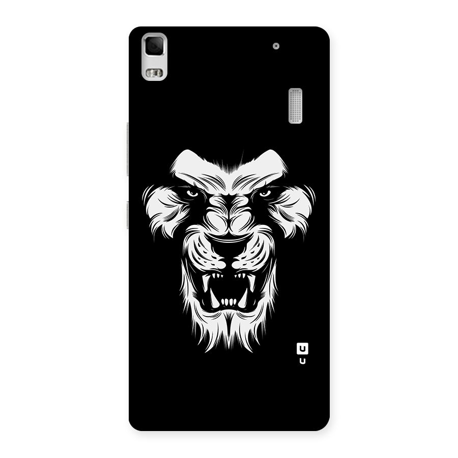 Fierce Lion Digital Art Back Case for Lenovo K3 Note