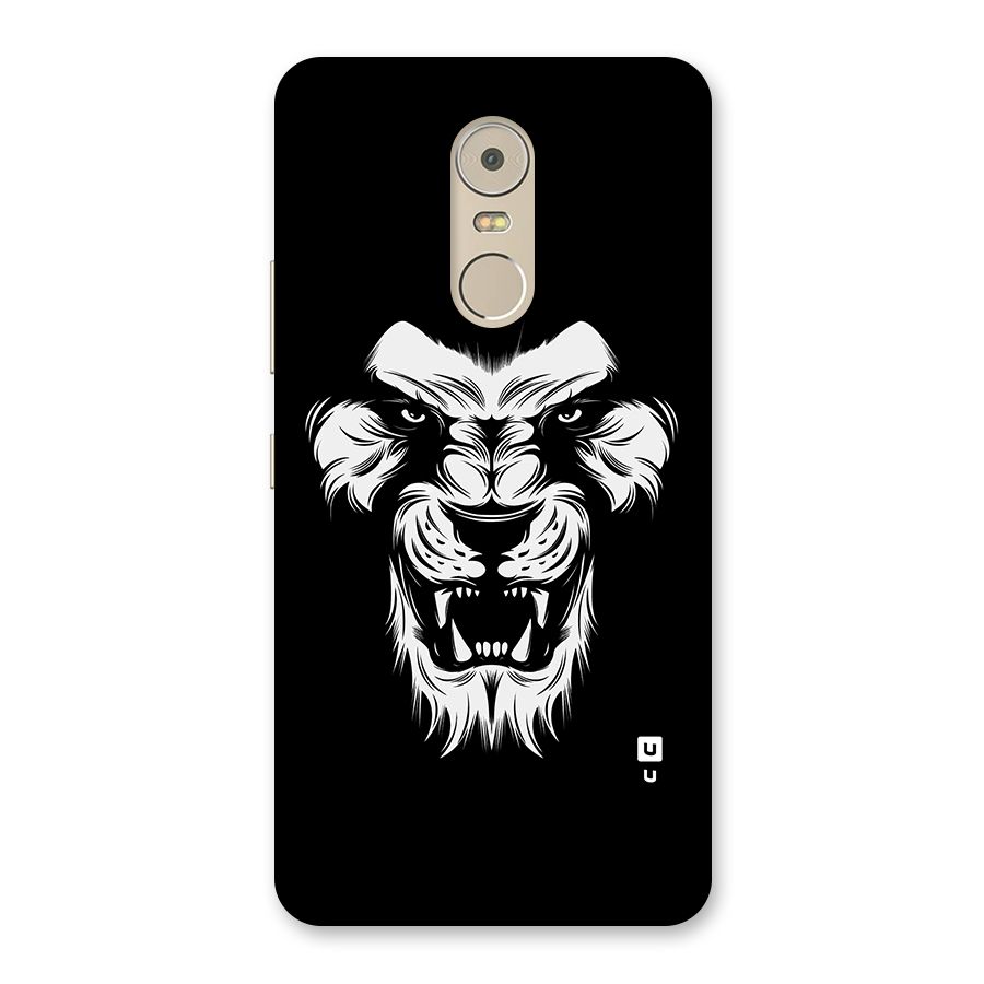 Fierce Lion Digital Art Back Case for Lenovo K6 Note
