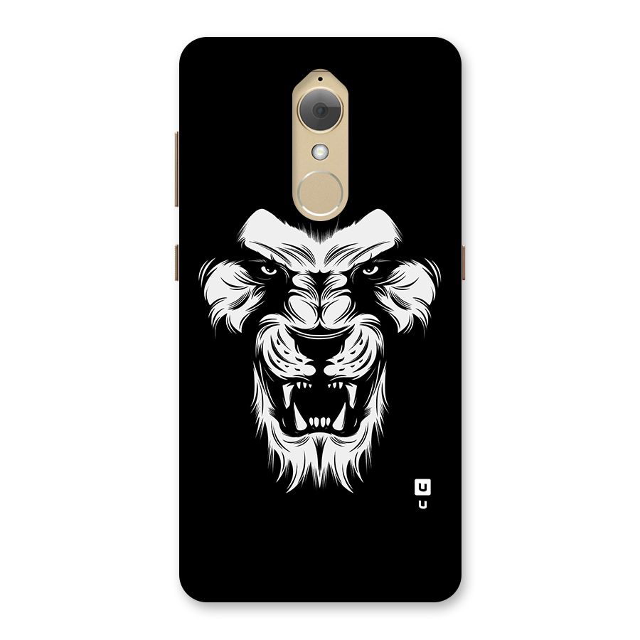 Fierce Lion Digital Art Back Case for Lenovo K8