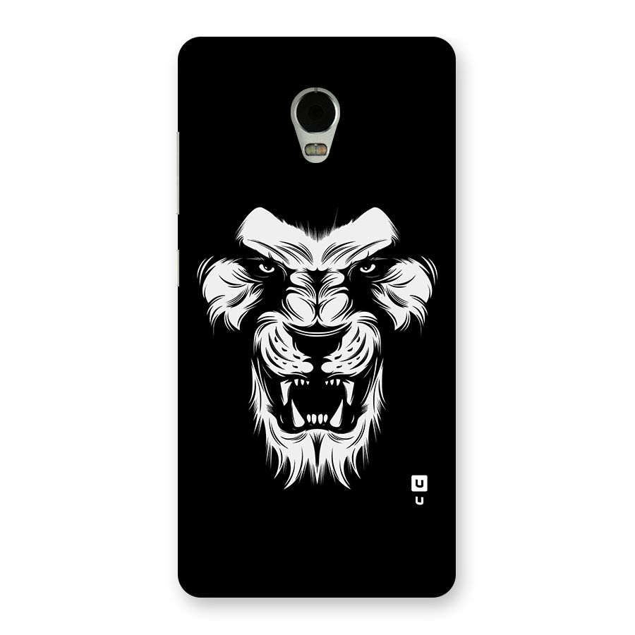 Fierce Lion Digital Art Back Case for Lenovo Vibe P1