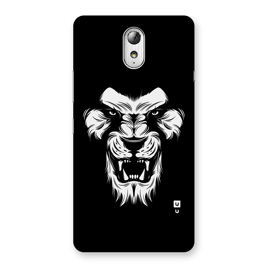 Fierce Lion Digital Art Back Case for Lenovo Vibe P1M