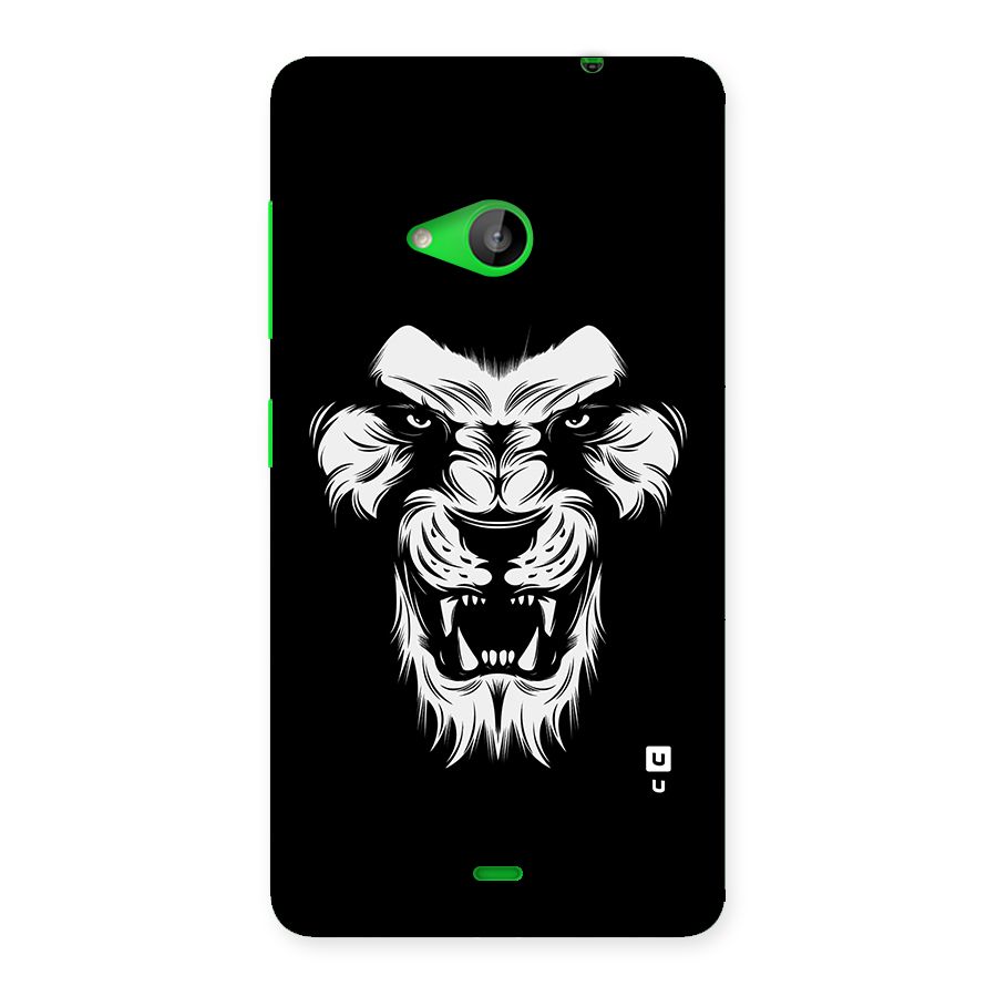 Fierce Lion Digital Art Back Case for Lumia 535