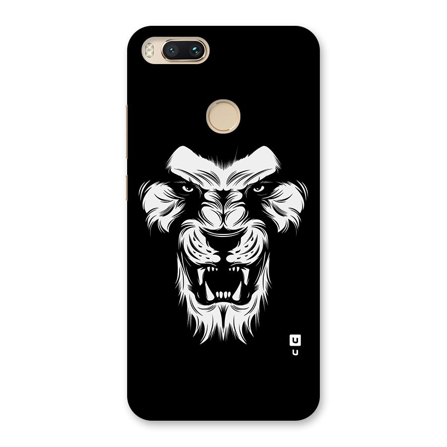 Fierce Lion Digital Art Back Case for Mi A1