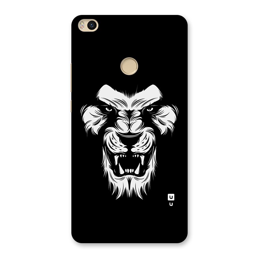 Fierce Lion Digital Art Back Case for Mi Max 2
