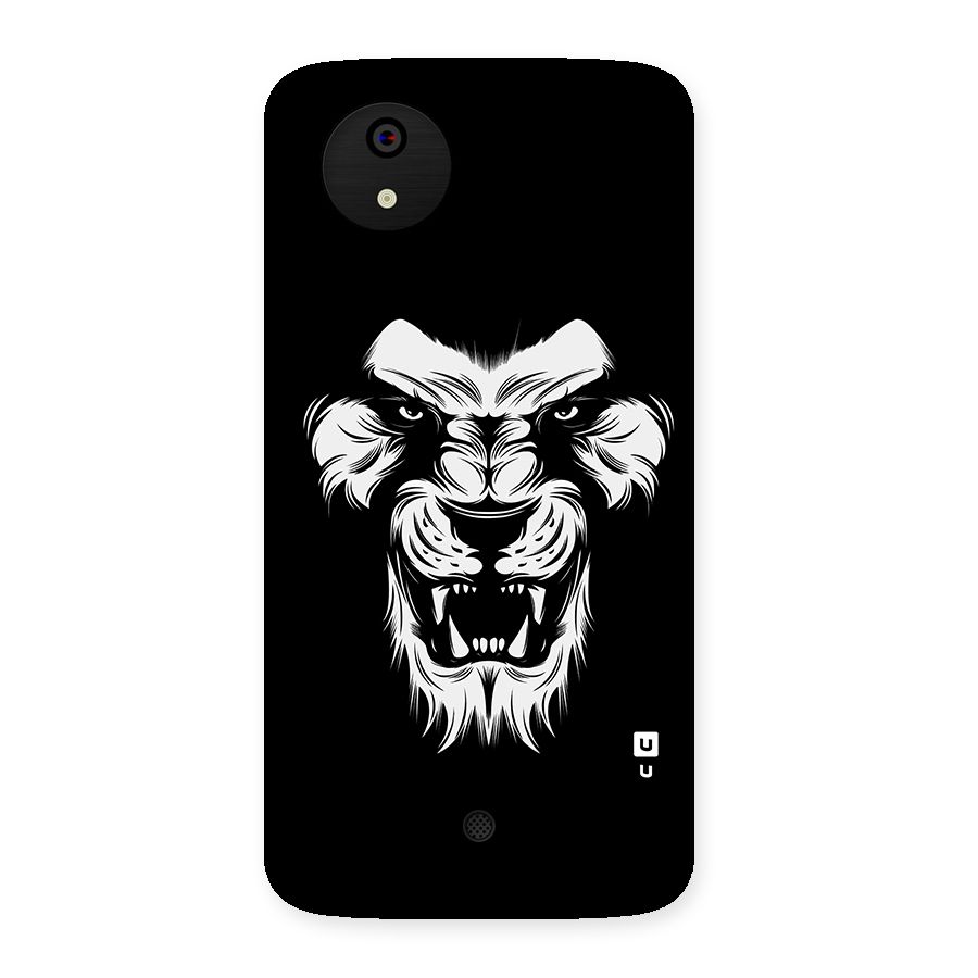 Fierce Lion Digital Art Back Case for Micromax Canvas A1