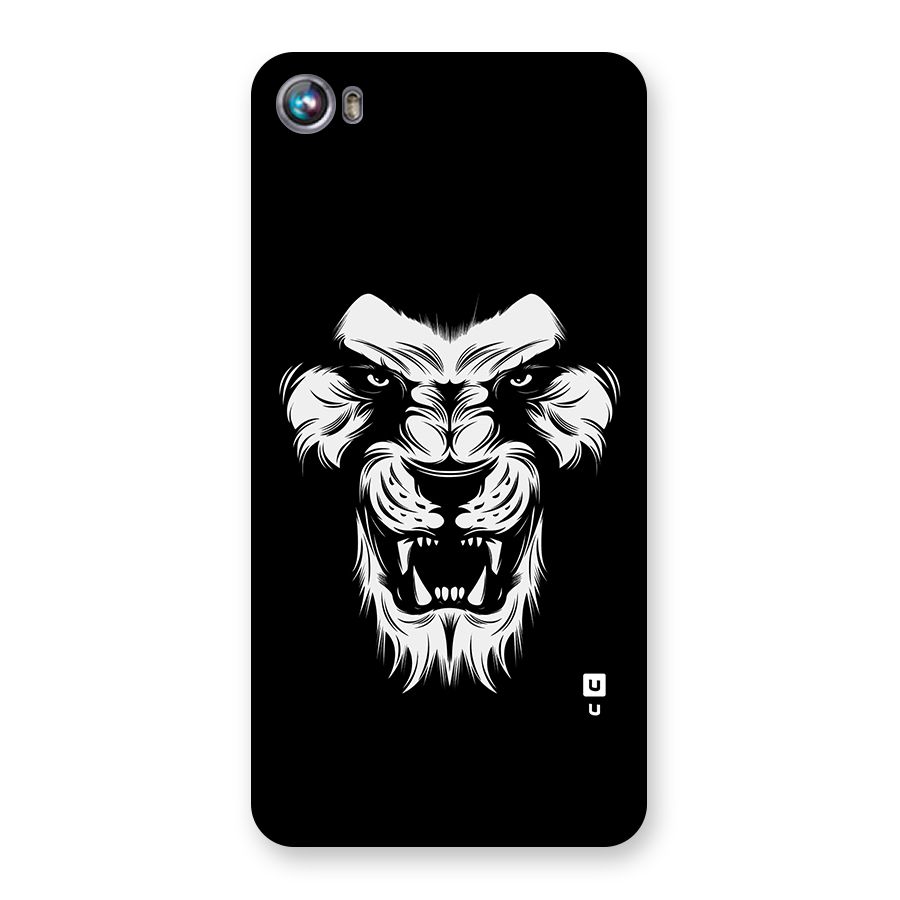 Fierce Lion Digital Art Back Case for Micromax Canvas Fire 4 A107