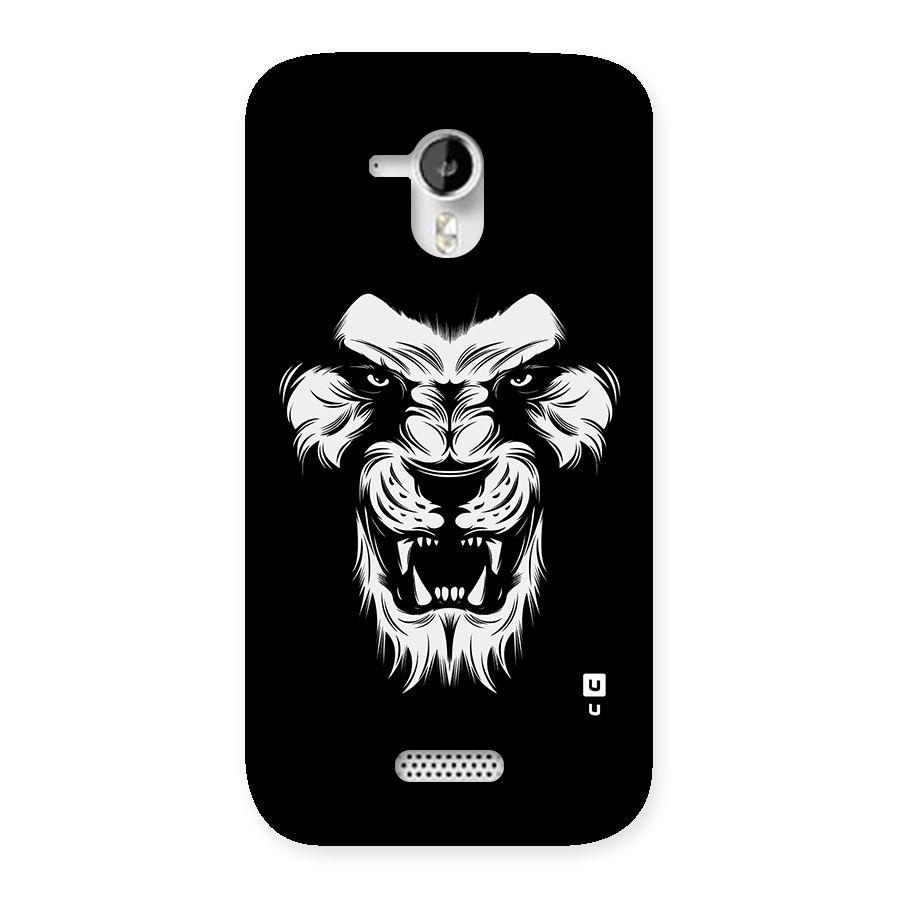 Fierce Lion Digital Art Back Case for Micromax Canvas HD A116