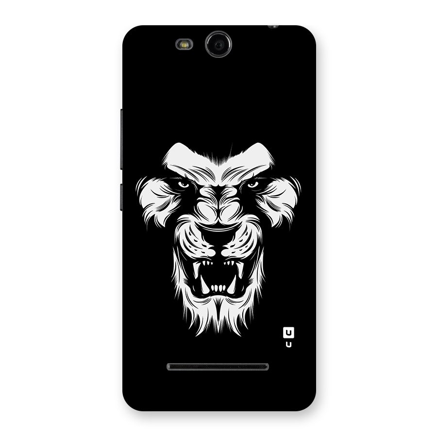Fierce Lion Digital Art Back Case for Micromax Canvas Juice 3 Q392