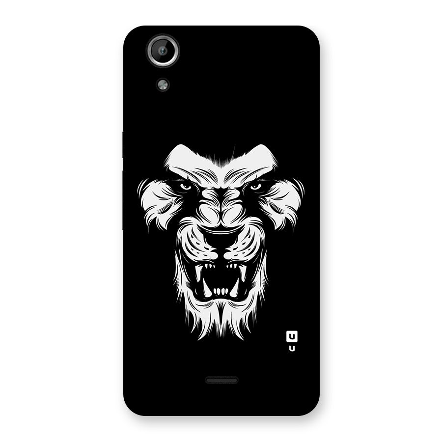 Fierce Lion Digital Art Back Case for Micromax Canvas Selfie Lens Q345