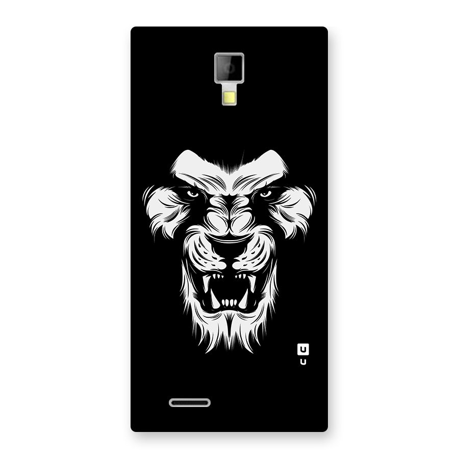 Fierce Lion Digital Art Back Case for Micromax Canvas Xpress A99