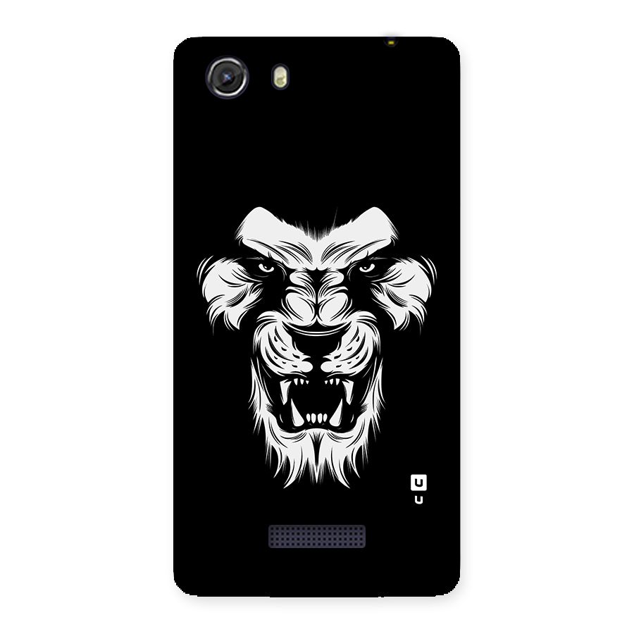 Fierce Lion Digital Art Back Case for Micromax Unite 3