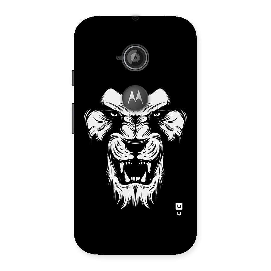 Fierce Lion Digital Art Back Case for Moto E 2nd Gen