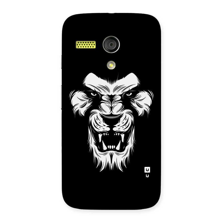 Fierce Lion Digital Art Back Case for Moto G